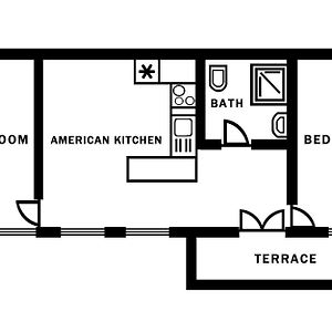 Deluxe Appartement met Twee Slaapkamers